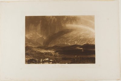 Torbiera, Scozia, tavola 45 da Liber Studiorum da Joseph Mallord William Turner