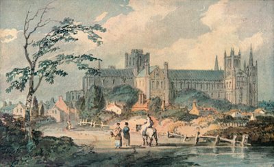Cattedrale di Peterborough dal nord, 1909 da Joseph Mallord William Turner