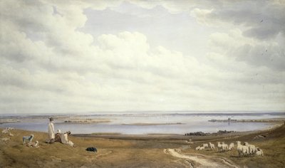 Portsmouth Harbour da Portsdown Hill da Joseph Mallord William Turner
