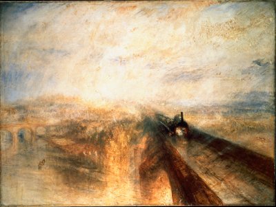 Pioggia, vapore, velocità, ferrovia del Grande Ovest da Joseph Mallord William Turner