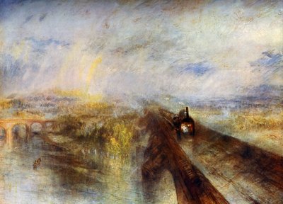 Pioggia, vapore e velocità - la Great Western Railway, c1844, 1912 da Joseph Mallord William Turner