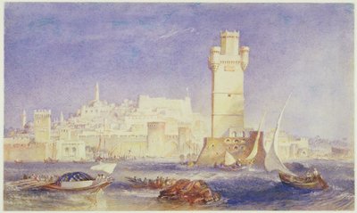 Rodi, c.1823-24 da Joseph Mallord William Turner
