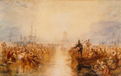 Saint-Vaast-La-Hougue, Normandia da Joseph Mallord William Turner