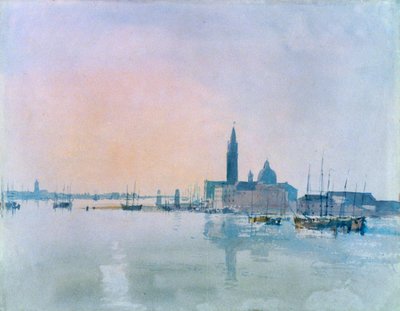 San Giorgio Maggiore dalla Dogana, 1819 da Joseph Mallord William Turner