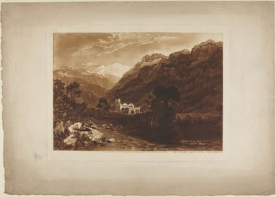 Scena nelle Alpi da Joseph Mallord William Turner
