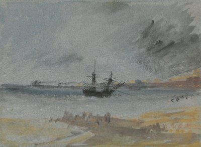 Nave incagliata a Brighton da Joseph Mallord William Turner