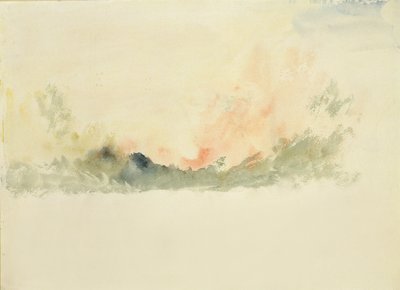 Studio del cielo da Joseph Mallord William Turner