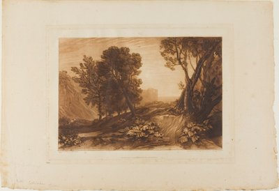 Solitudine, tavola 53 da Liber Studiorum da Joseph Mallord William Turner