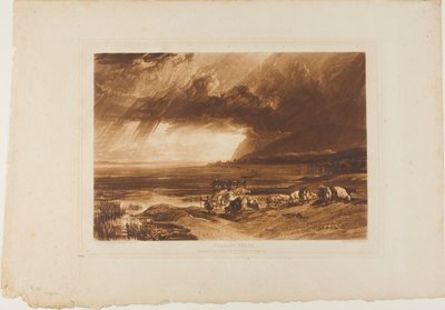Solway Moss, tavola 52 da Liber Studiorum da Joseph Mallord William Turner