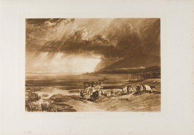 Solway Moss, tavola 52 da Liber Studiorum da Joseph Mallord William Turner