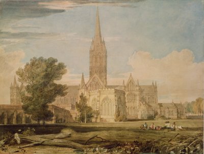 Vista sud della Cattedrale di Salisbury da Joseph Mallord William Turner