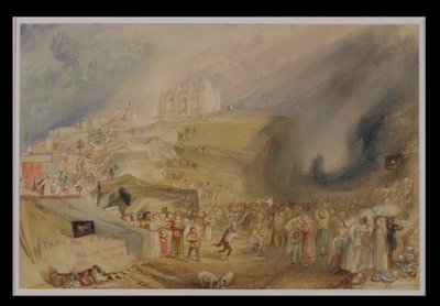 Collina di Santa Caterina, Guildford, Surrey, 1830 da Joseph Mallord William Turner