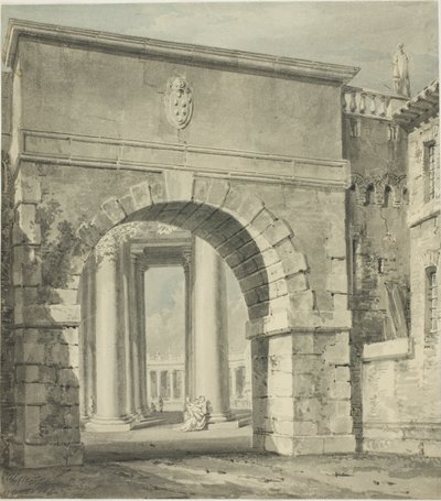 San Pietro visto attraverso la Porta Angelica da Joseph Mallord William Turner