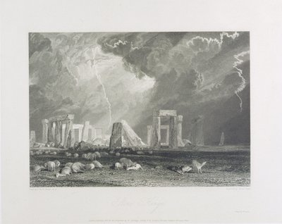 Stonehenge, 1829 da Joseph Mallord William Turner