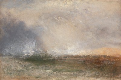 Mare in Tempesta che si Infrange sulla Riva da Joseph Mallord William Turner