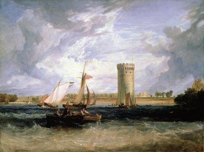 Tabley, la Residenza di Sir J.F. Leicester Bt.: Giorno Ventoso da Joseph Mallord William Turner