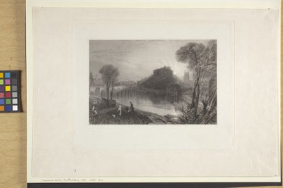 Castello di Tamworth, Staffordshire da Joseph Mallord William Turner