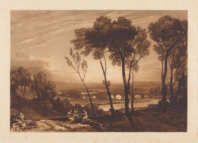 Il ponte a media distanza da Joseph Mallord William Turner