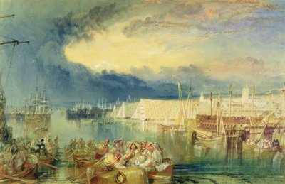 Il Cantiere Navale, Devonport, c.1825-29 da Joseph Mallord William Turner