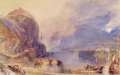 Il Drachenfels, Germania da Joseph Mallord William Turner