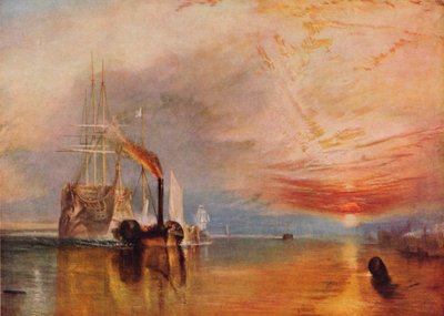 La battaglia del Temeraire, 1839 da Joseph Mallord William Turner