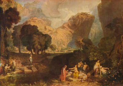 La dea della discordia sceglie la mela della contesa nel giardino delle Esperidi, 1806 da Joseph Mallord William Turner