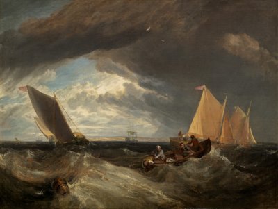 La confluenza del Tamigi e del Medway da Joseph Mallord William Turner