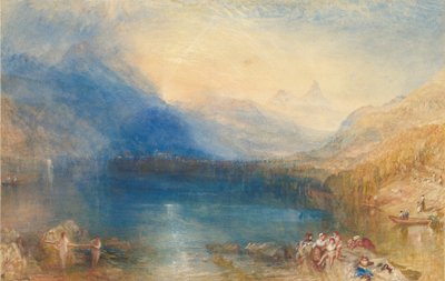 Il lago di Zug da Joseph Mallord William Turner