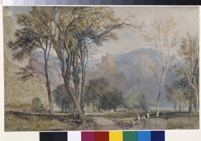 Il Marxburg da Joseph Mallord William Turner