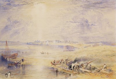 Il Mar Rosso e Suez da Joseph Mallord William Turner