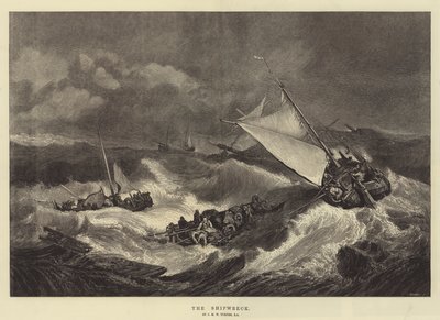 Il naufragio da Joseph Mallord William Turner