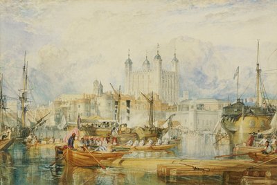 La Torre di Londra, c.1825 da Joseph Mallord William Turner