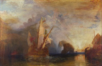 Ulisse deride Polifemo da Joseph Mallord William Turner