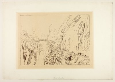 Via Mala da Joseph Mallord William Turner