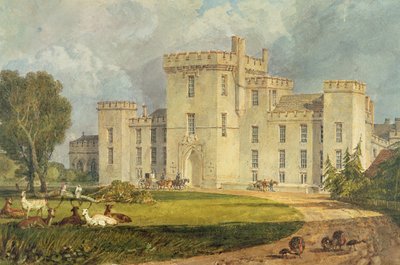 Veduta di Hampton Court da Nord-ovest, c.1806 da Joseph Mallord William Turner