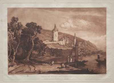 Città di Thun da Joseph Mallord William Turner