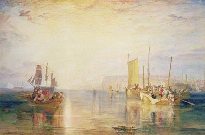 Pesca di Merluzzi al Largo di Margate, 1823 da Joseph Mallord William Turner
