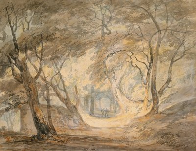 Scena boschiva con figure da Joseph Mallord William Turner
