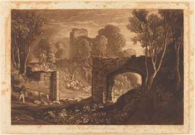 Porta Est, Winchelsea da Joseph Mallord William Turner and Samuel William Reynolds I