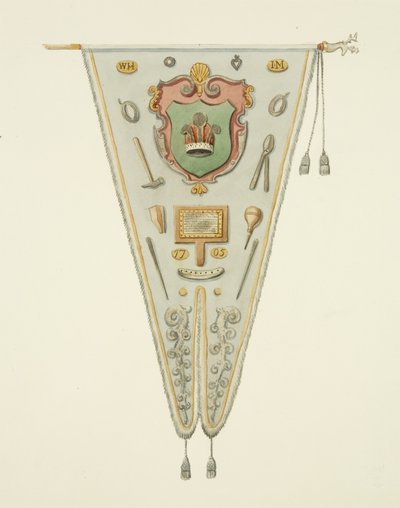 Stendardo della Compagnia dei Tirafili di Bristol da Joseph Manning
