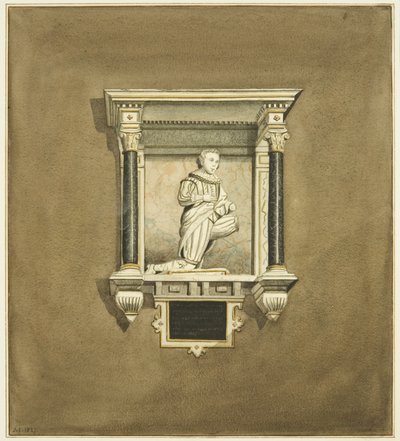 Monumento di Cookin in San Marco da Joseph Manning
