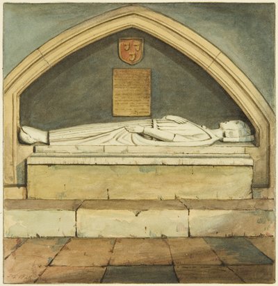 Monumento di Robert, Conte di Gloucester, nel Corridoio Sud della Chiesa di San Giacomo da Joseph Manning