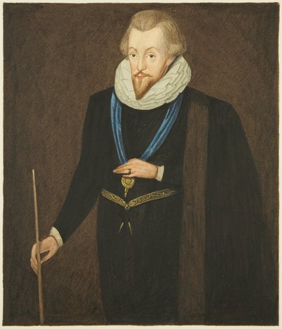 Ritratto nella Casa del Consiglio di Robert Cecil, Conte di Salisbury da Joseph Manning