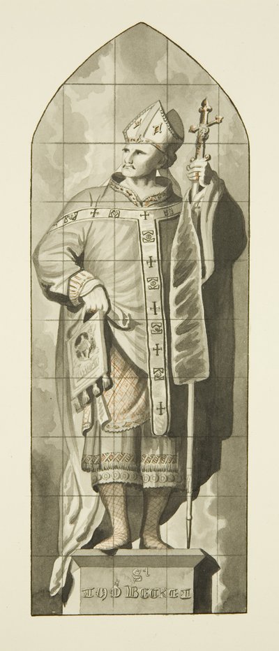 Vetrata in San Marco - San Tommaso Becket da Joseph Manning