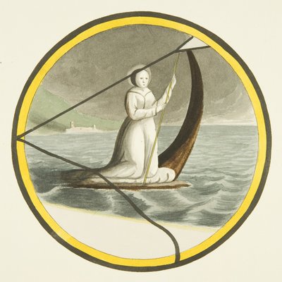 Vetrata nella Chiesa di San Marco - una santa da Joseph Manning
