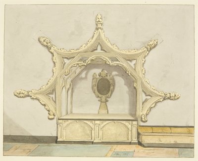 Tomba di Sir Charles Vaughan nella Cattedrale di Bristol da Joseph Manning