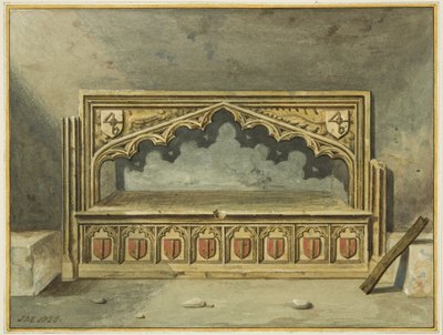 Tomba sconosciuta nella cripta della Chiesa di San Giovanni da Joseph Manning