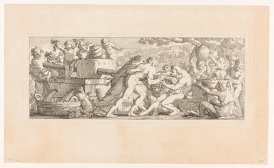 Il torchio da vino da Joseph Marie Vien (I)