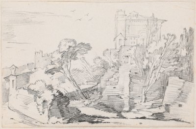 Casino Farnese sul Colle Palatino, Roma da Joseph Marie Vien