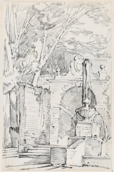 Fontana di Pomona nei giardini di Villa d